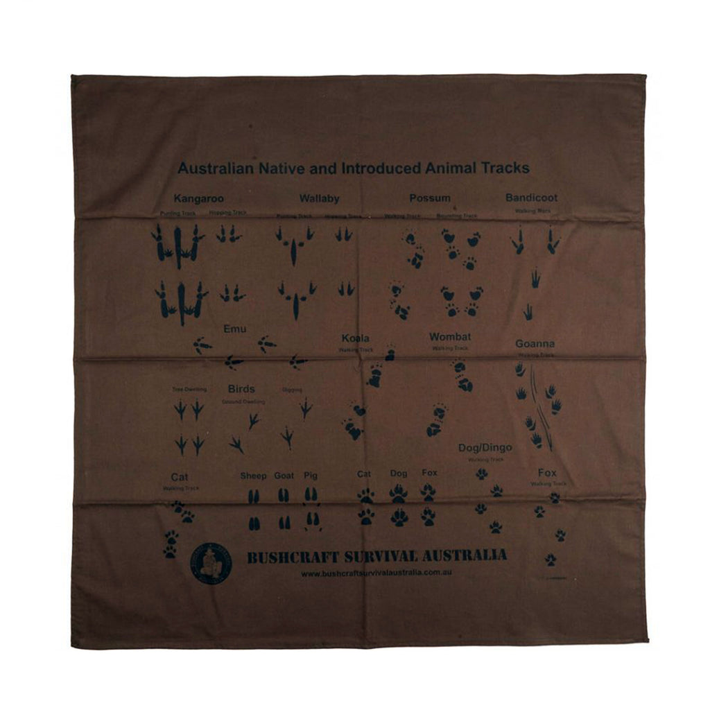 BSA Bandana - Animal Tracks