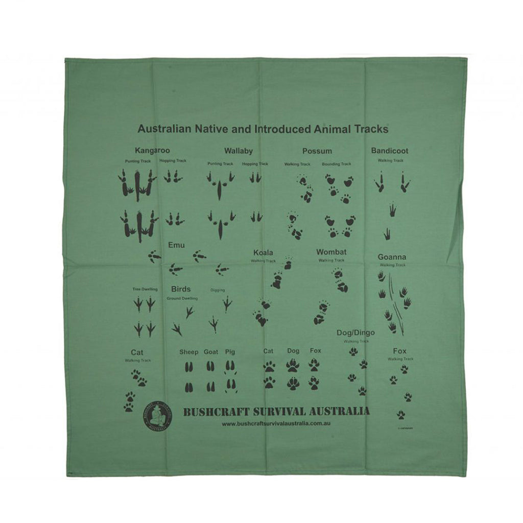 BSA Bandana - Animal Tracks